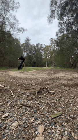 Man riding a ebike on Gold Coast